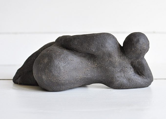 Handgjord skulptur "Siv" | Egenhändigt | Willekulla Lantlig Inredning | baksida