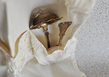 Väggförvaring i tyg med fickor | Jeanne d’Arc Living | Willekulla Lantlig Inredning | insida