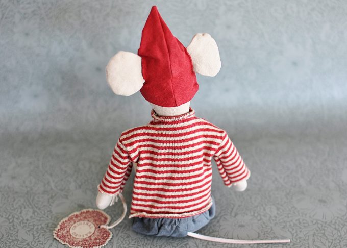 Christmas mouse boy medium | Maileg | Willekulla Country Style | Back
