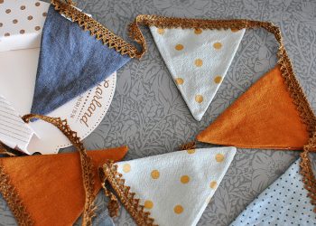 Vimpel för barnrum grön 2.4 meter | Maileg | Willekulla Lantlig Inredning | ovan