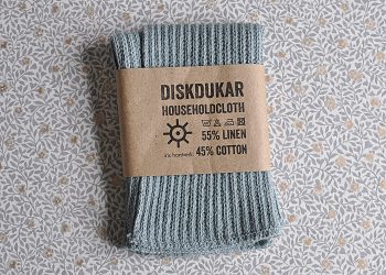 Disktrasa av lin och bomull | Iris Hantverk | Willekulla Lantlig Inredning | ihopvikt