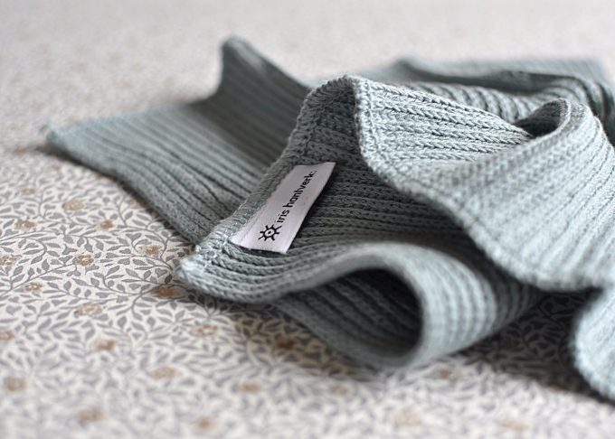 Dish Cloth in Cotton and Linen | Iris Hantverk | Willekulla Country Style | Closeup