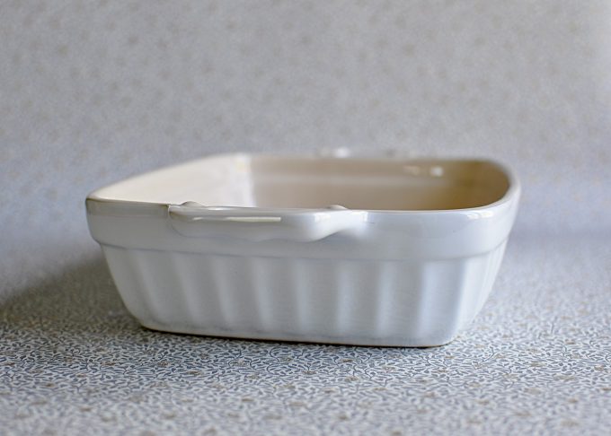 White Baking Pan Medium Size | Ib Laursen | Willekulla Country Style | Back